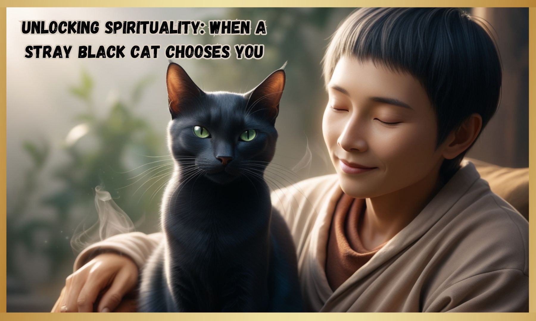 Unlocking Spirituality: When a Stray Black Cat Chooses You