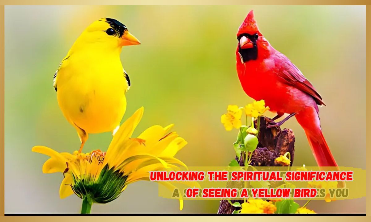 Unlocking the Spiritual Significance of Seeing a Yellow Bird