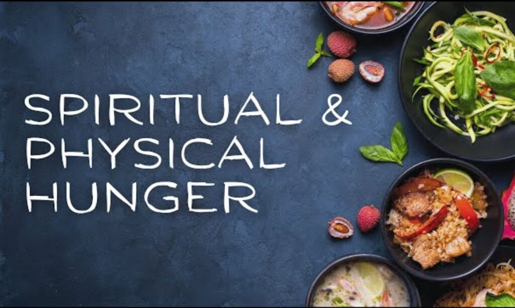 Physical vs. Spiritual Hunger in Dreams