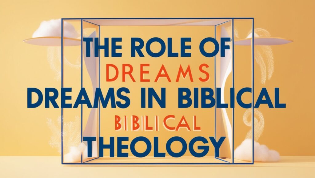 The Role of Dreams in Biblical Theology