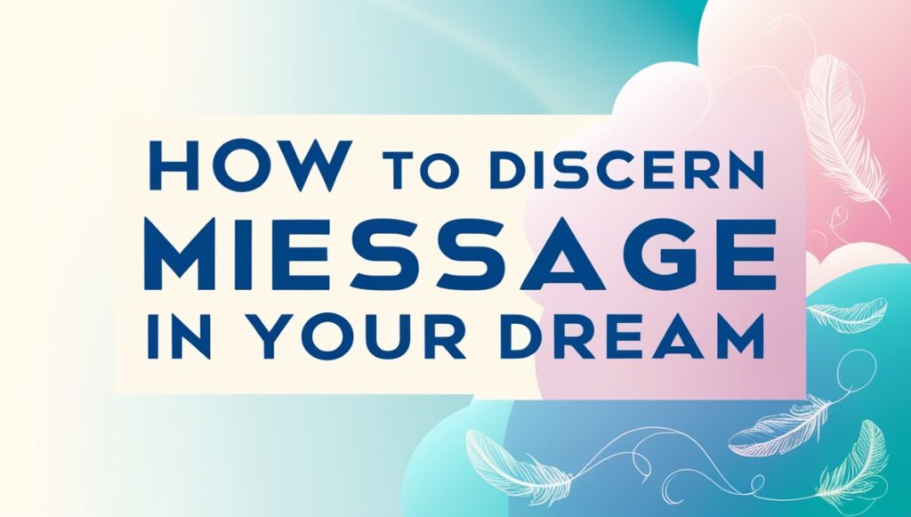 How to Discern