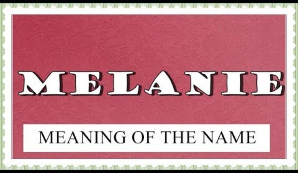 Name Melanie in Christian Tradition