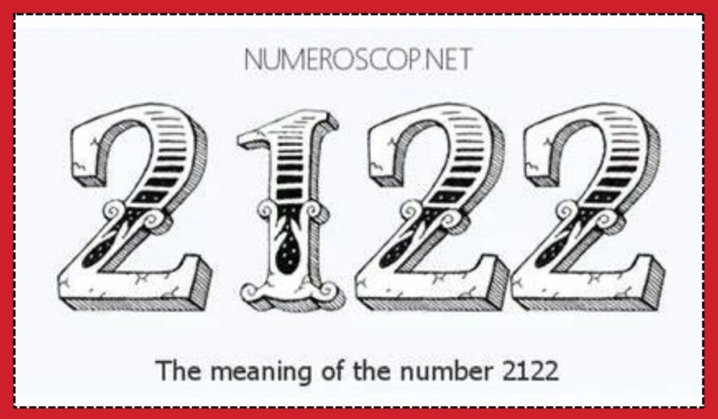 The Numerology Behind 2122