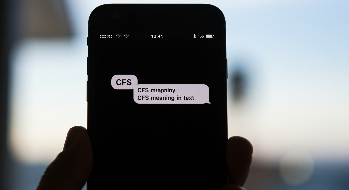 CFS Meaning in Text
