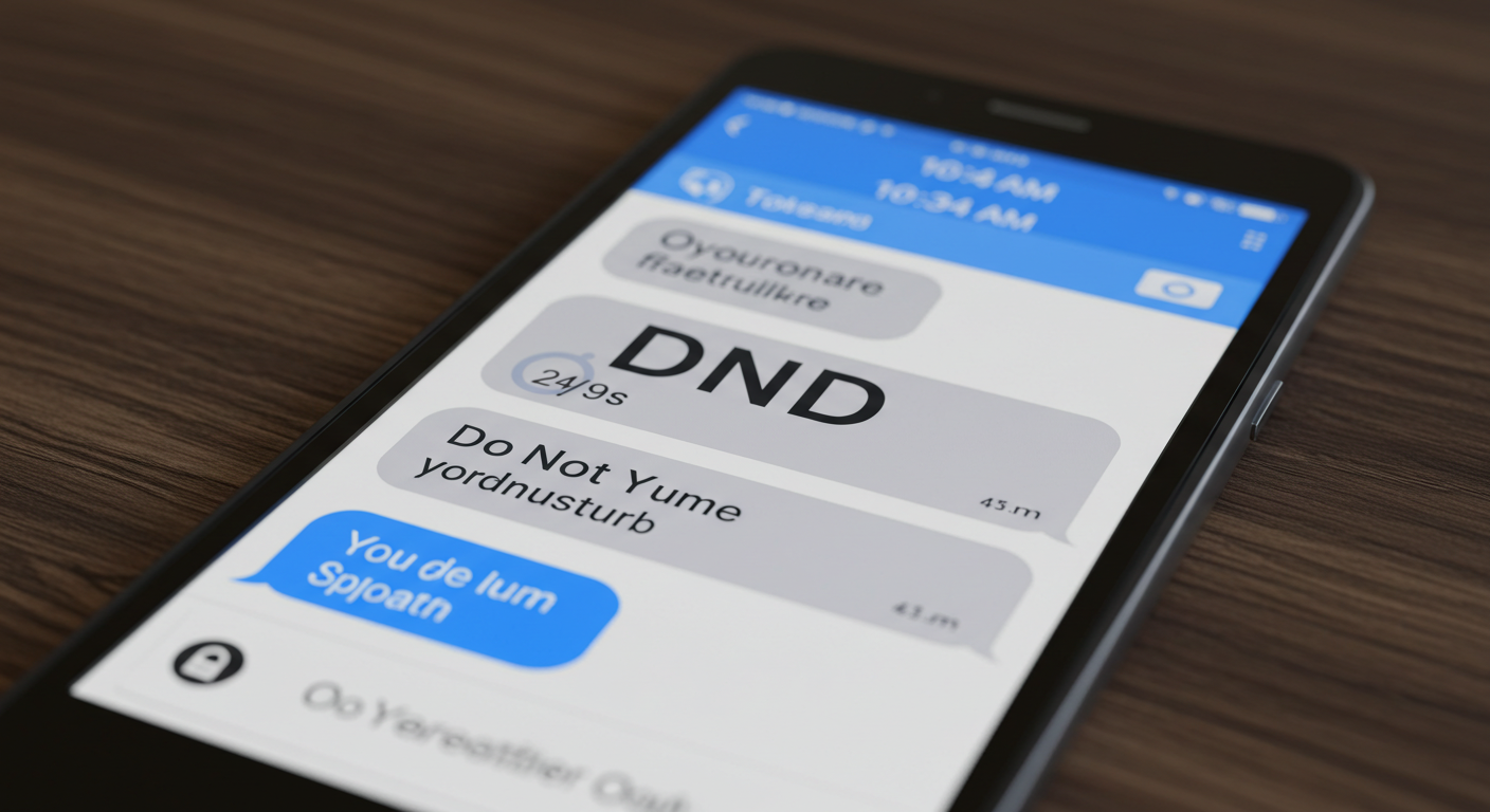 DND Meaning in Text