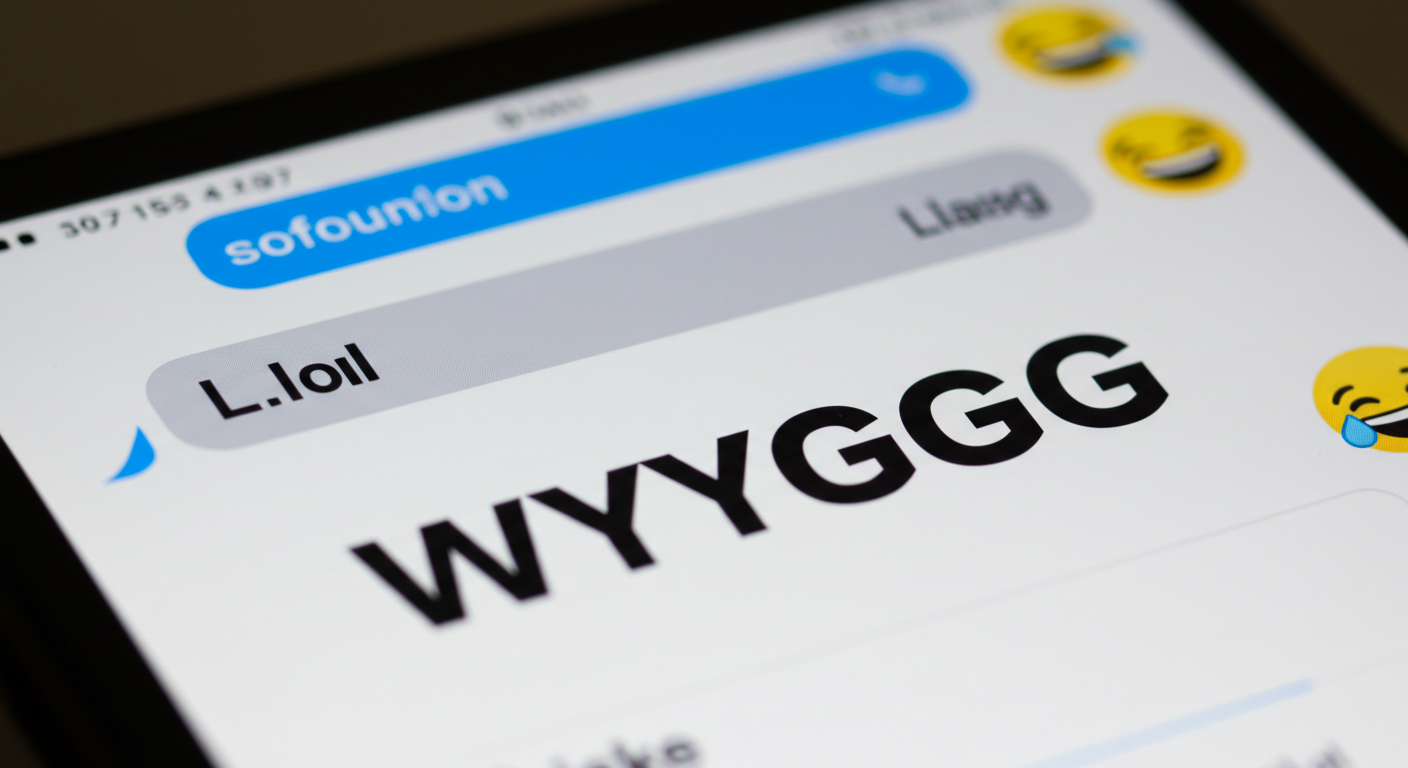 WYGG Meaning in Text